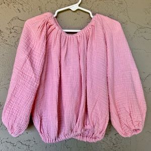 Alice + Ames Clara Guaze Top